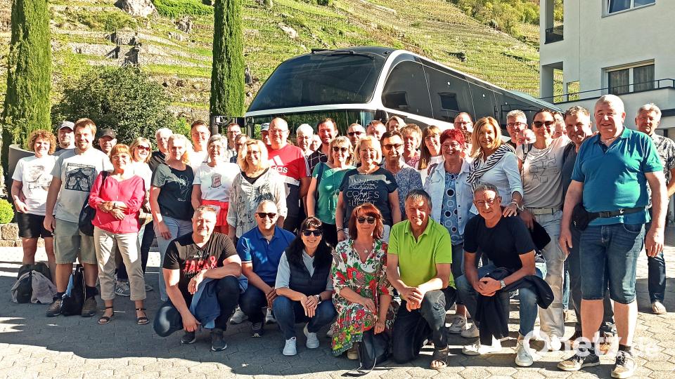 Domizil der Etzenrichter Reisegruppe war der Mitterplarser Hof in und um Algund in Südtirol verbrachte die Gruppe interessante Tage bei idealem Wetter Bild: UPW Etzenricht Bild: war