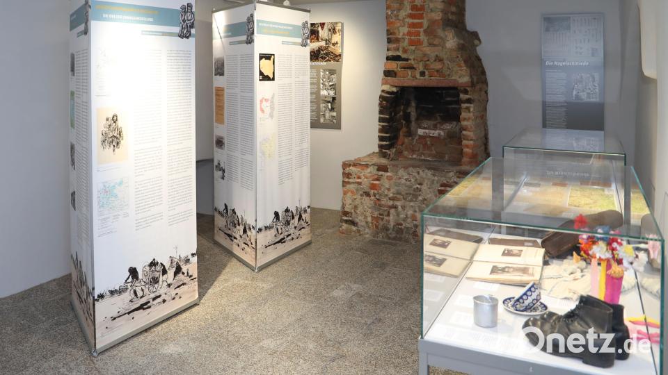 Die Sonderausstellung „Der Weg ins Ungewisse – Vertreibung aus und nach Schlesien 1945 – 1947“ ist bis 16. Juni im Museum zu sehen. Bild: Jochen Neumann/exb