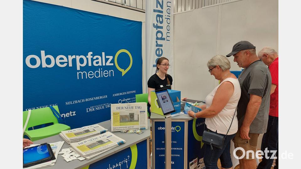 Auch 2023 mit von der Partie. Oberpfalz-Medien beim letztjährigen Schaufenster. Bild: jua