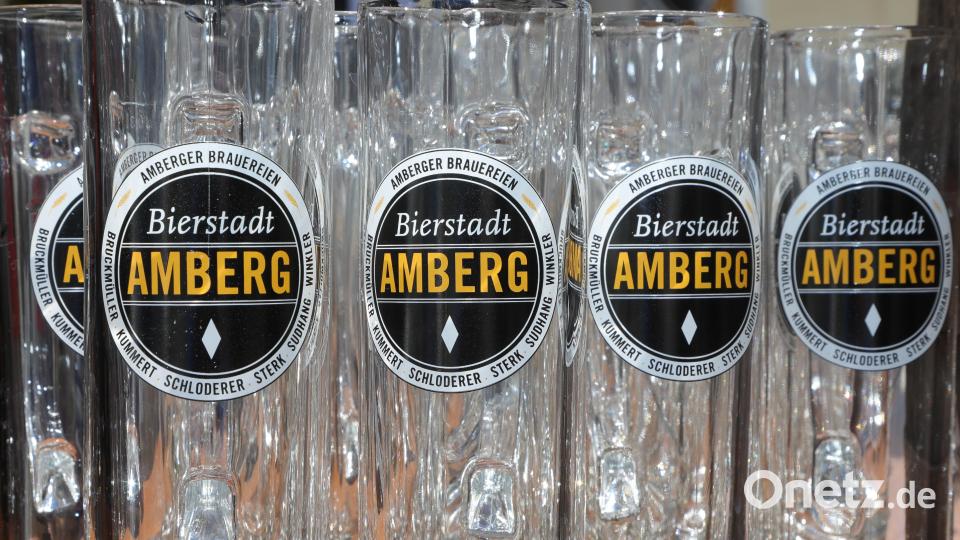 Das Amberger Bierfest ist eröffnet. Bild: Wolfgang Steinbacher