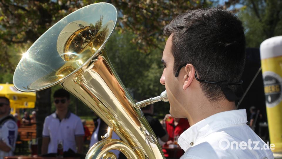 Das Amberger Bierfest ist eröffnet. Bild: Wolfgang Steinbacher