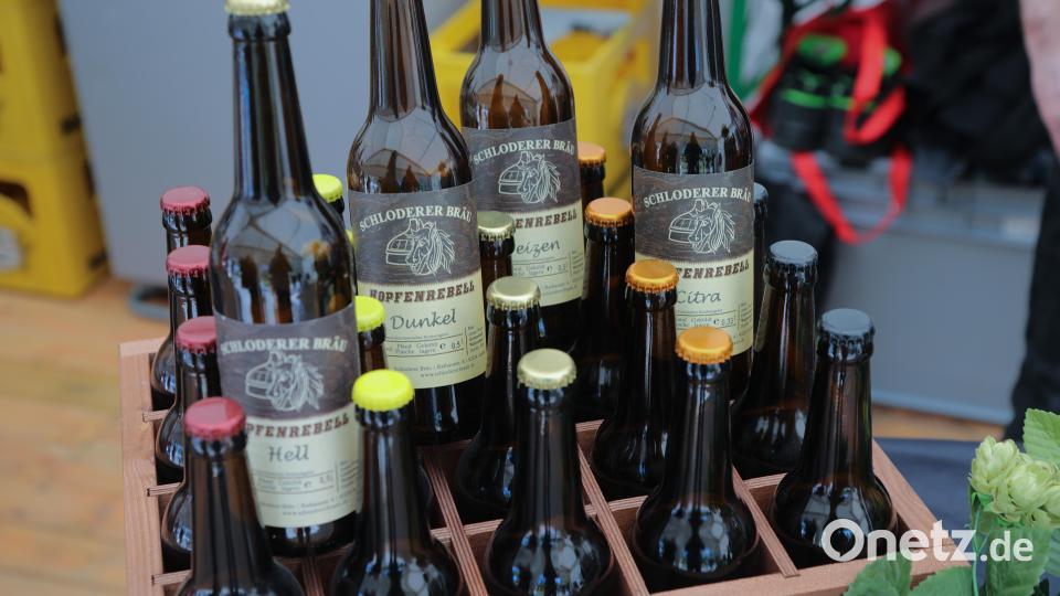 Das Amberger Bierfest ist eröffnet. Bild: Wolfgang Steinbacher