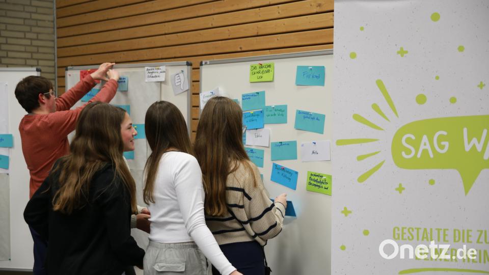 Viele gute Ideen sammelten die Jugendlichen Bild: egl