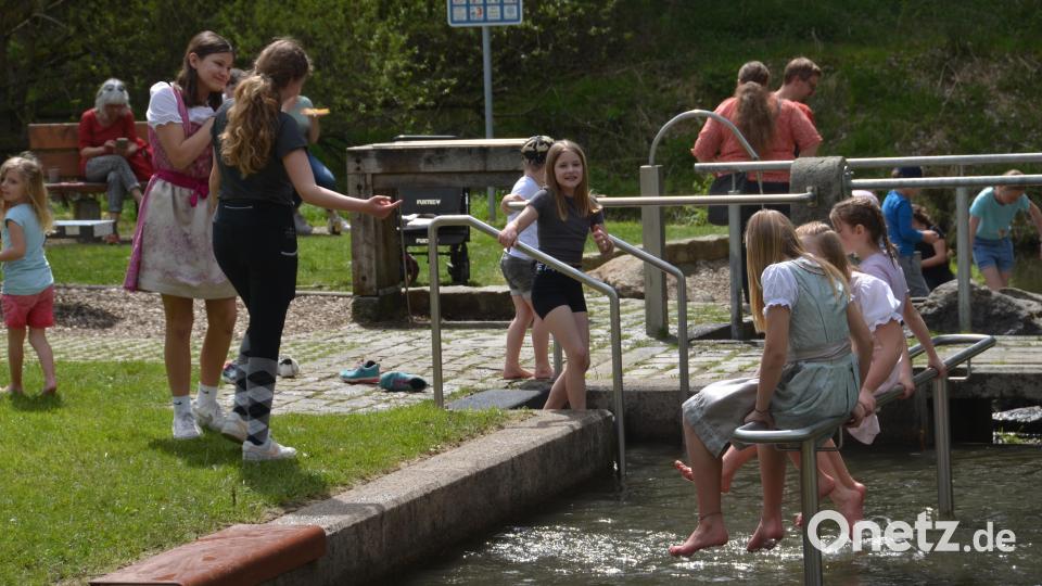 Einen richtigen Bilderbuchsonntag erlebten die Besucher beim Gartenmarkt im romantischen Gruberbachtal. Die Freude der Teilnehmer war jedenfalls sehr groß. Es war ein richtiges Paradies für Garten- und Balkonbesitzer. Bild: dob