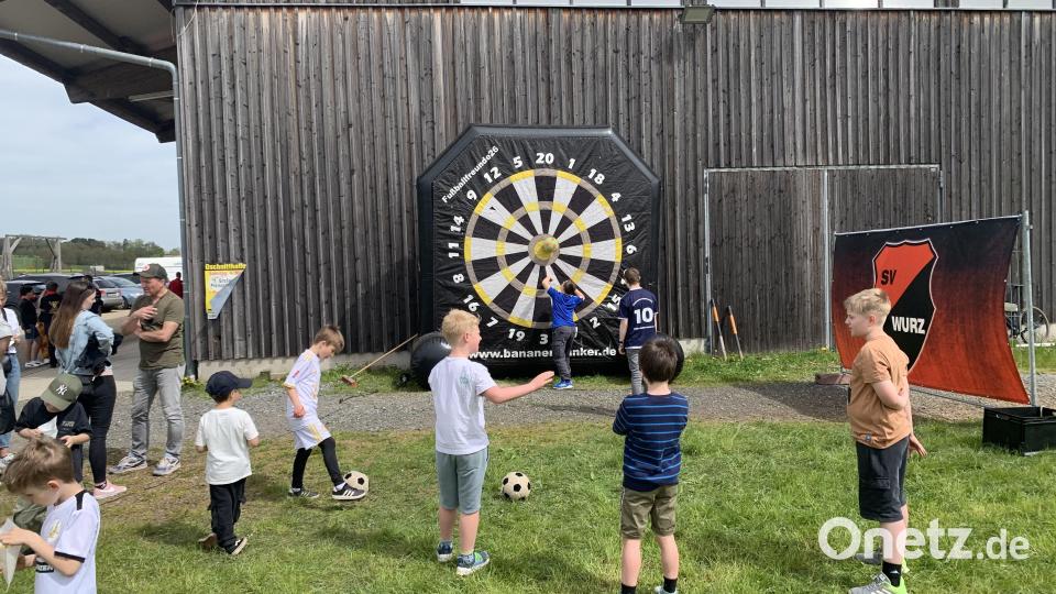 Fußballdart macht Spaß. Bild: tok