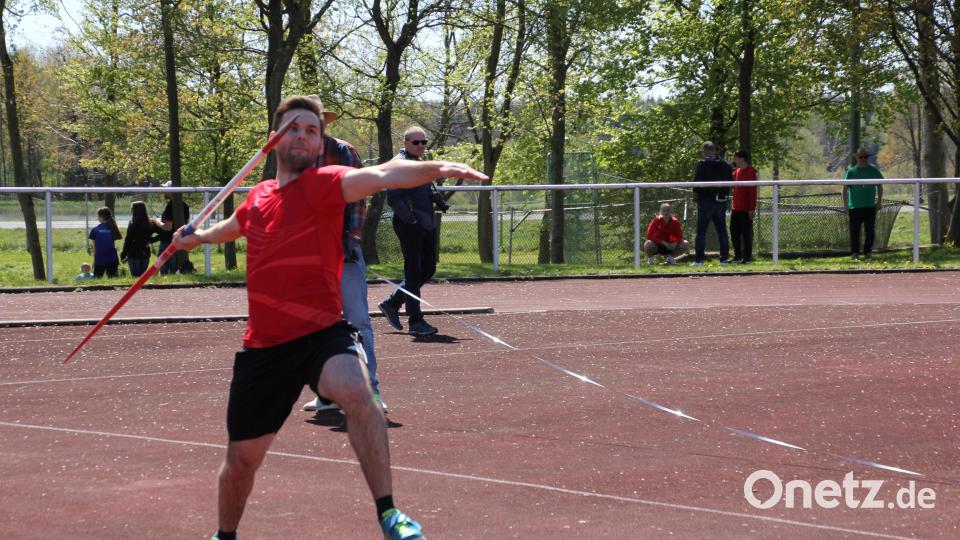 Speerwerfer Paul Pöllmann (SC Eschenbach) Bild: kro