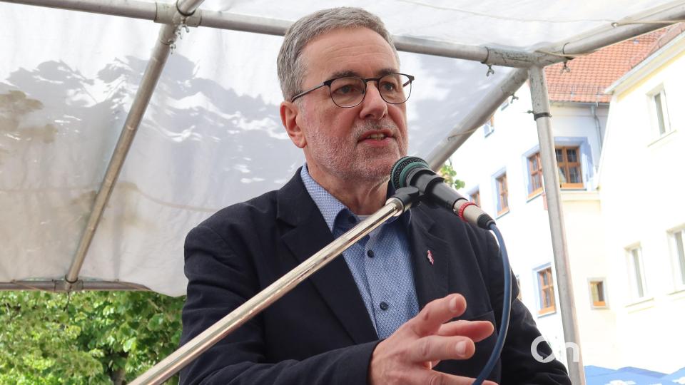 &quot;Beschäftigte in tarifgebundenen Betrieben stehen besser da&quot;, sagte Betriebsseelsorger Richard Wittmann. Bild: Kunz