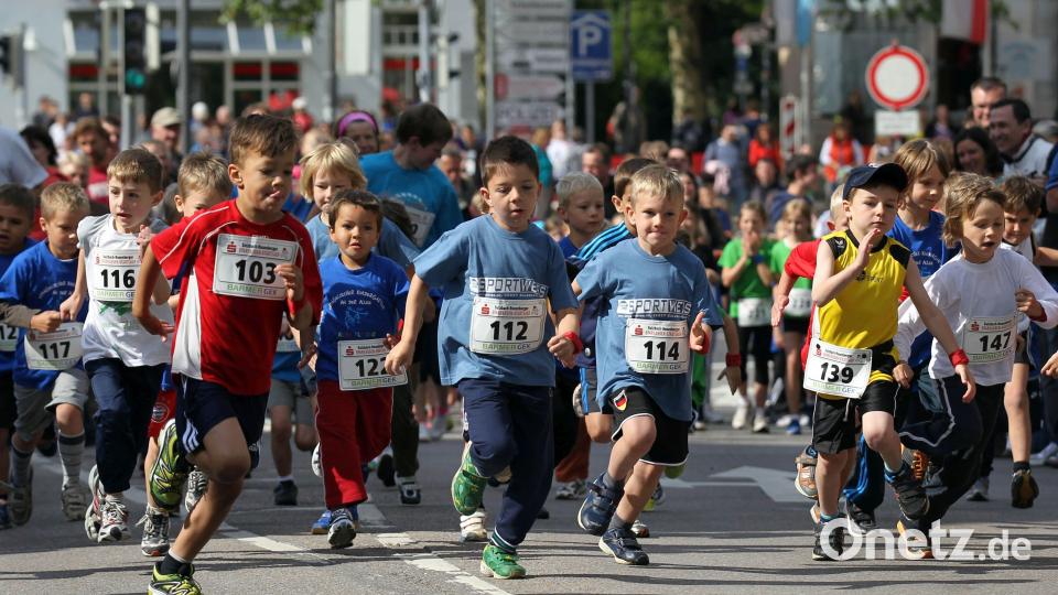 Beim Sulzbach-Rosenberger Stadtlauf sind auch die Kinder immer mit vollem Einsatz dabei. Archivbild: Bernd Müller