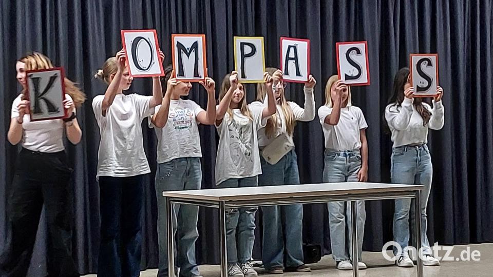 Stärke und Selbstbewusstsein: Die Sophie-Scholl-Realschule ist &quot;Kompass&quot;&quot;-Realschule. Bild: Kunz