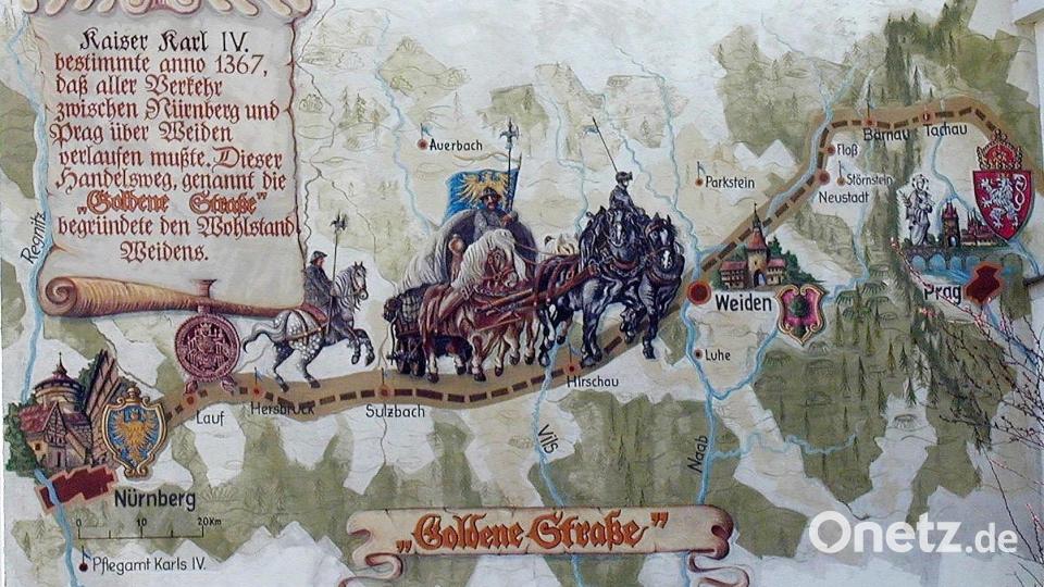 Die Ikom Stiftland, die Integrierte Ländliche Entwicklung (ILE) Naturparkland Oberpfälzer Wald, die Regionalentwicklung AOVE Obere Vils-Ehenbach und der Verein Via Carolina haben sich für das Bundesprogramm "Aller.Land" zusammengeschlossen. Als Gemeinsamkeit stand schnell die Goldene Straße fest. Sie gilt nun als Entwicklungskorridor.
--
Mit freundlichen Gruessen / S pozdravem Rainer J. Christoph
Rainer J. Christoph
92637 Weiden
0049 961 38179019
Rjchristoph@t-online.de
www.goldene-strasse.de Archivbild: cr