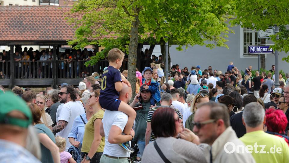 Das Entenrennen war ein Publikumsmagnet und brach Rekorde. Bild: Wolfgang Steinbacher