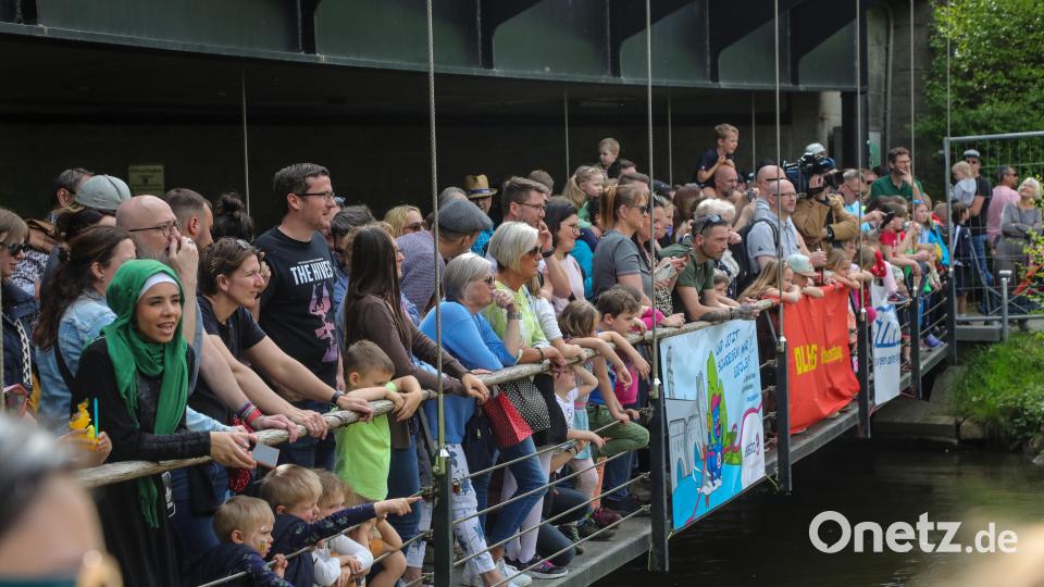 Das Entenrennen war ein Publikumsmagnet und brach Rekorde. Bild: Wolfgang Steinbacher