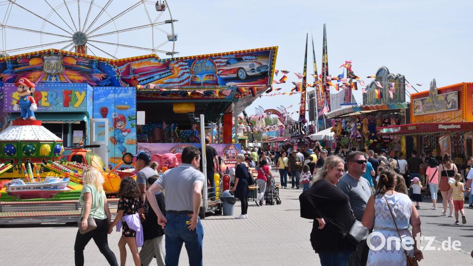 Der Funpark der 50. Deutsch-Amerikanischen Freundschaftswoche hatte an allen Tagen magische Anziehungskraft. Bild: bö