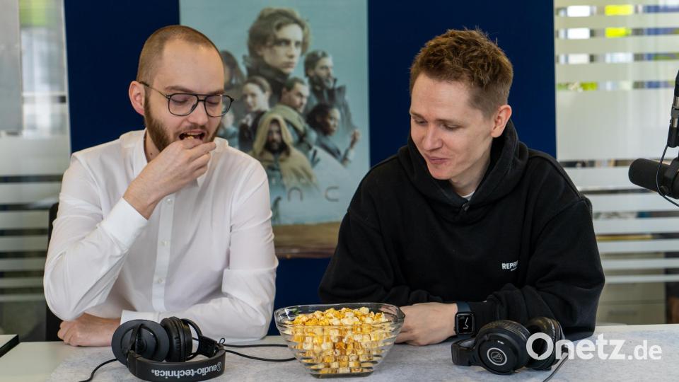 Bei der Aufnahme durfte eine Schüssel mit Popcorn natürlich nicht fehlen. Bild: Marina Gube