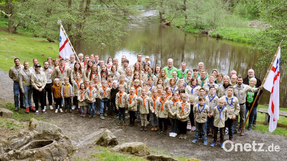 Nach langer Zeit haben die Pfadfinder ein neues Gruppenfoto erstellen lassen. Bild: Artmann Julia