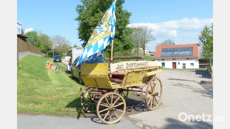 Der Dorfflohmarkt ist einer der Anziehungspunkte beim großen Fest in Wittschau. Bild: sl