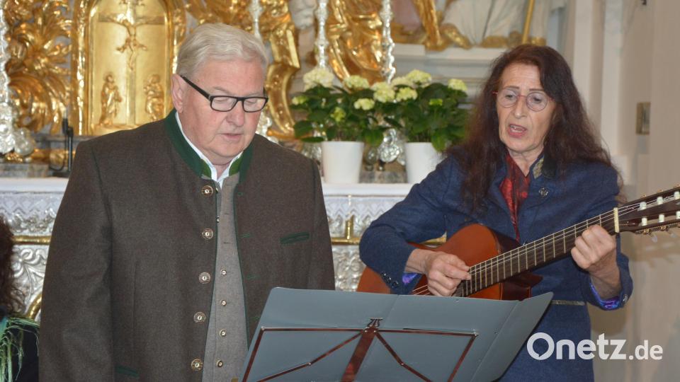 Das Neualbenreuther Zwio mit Franz Danhauser und Monika Kunz. Bild: jr