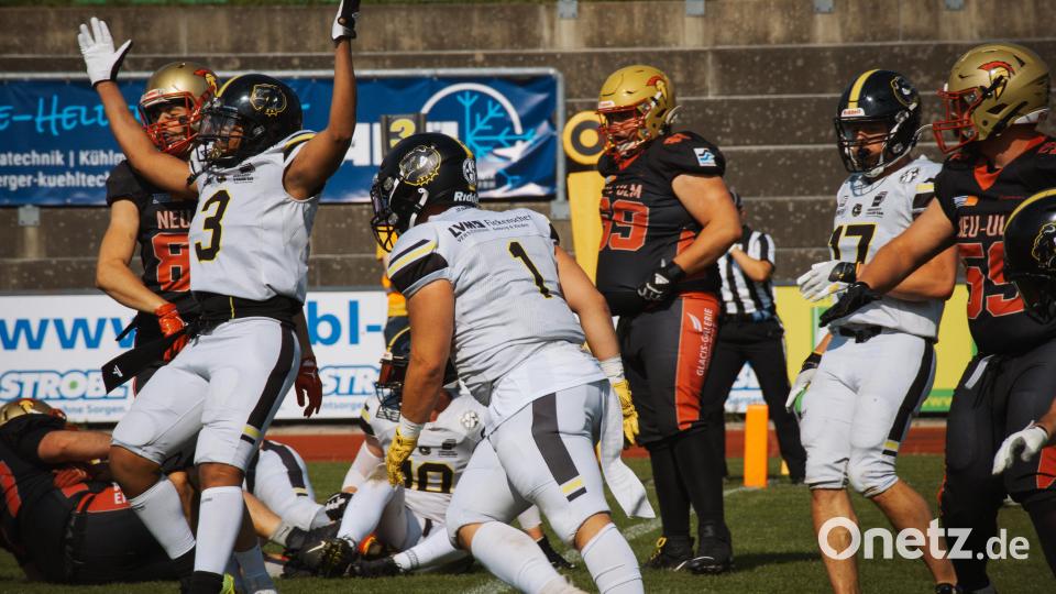 Die Amberg Mad Bulldogs hatten gegen die Neu Ulm Spartans kaum eine Chance. Bild: Benjamin Leithold