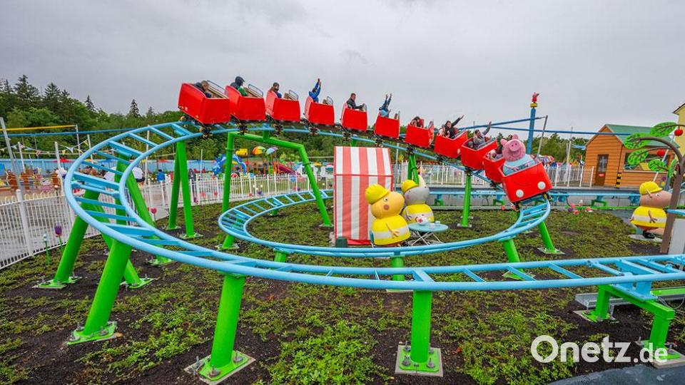 Der neue &quot;Peppa Pig Park&quot; in Günzburg. Bild: Merlin Entertainments