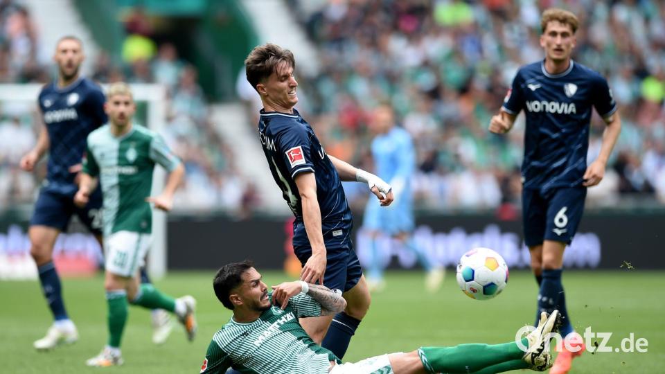 Klare Angelegenheit zwischen Werder Bremen und dem VfL Bochum. Bild: Carmen Jaspersen/dpa