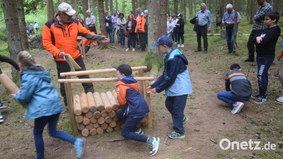 Beim Sterschlichten galt es, einen Festmeter Holz abzutragen und neu aufzuschlichten. Bild: fz