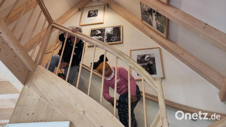 Im Gartenhaus. Bild: Christina Ponader/exb