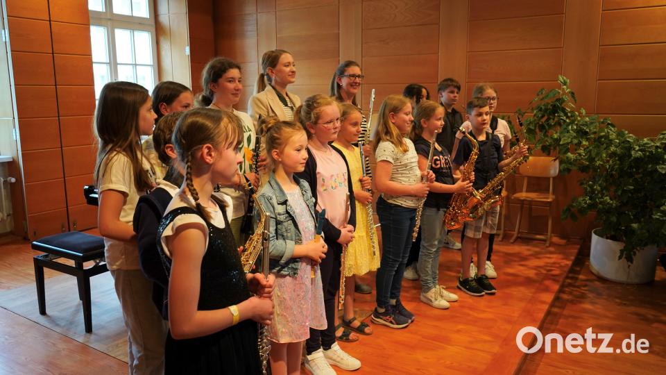 Die Musikschüler zeigen beim Vorspielabend, was sie gelernt haben. Bild: Franz-Grothe-Schule/exb
