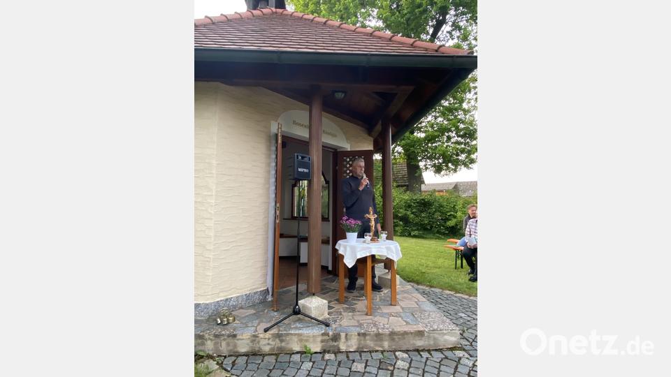 Hermann Döllinger bei seiner Ansprache. Bild: Markus Scharnagl/exb