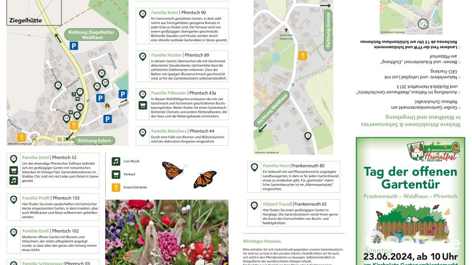 20 Gärten öffnen am 23. Juni die Türen. Bild: Markt Waidhaus