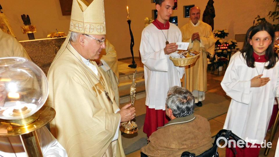 Bischof Rudolf Voderholzer zelebrierte den Festgottesdienst. Bild: whü