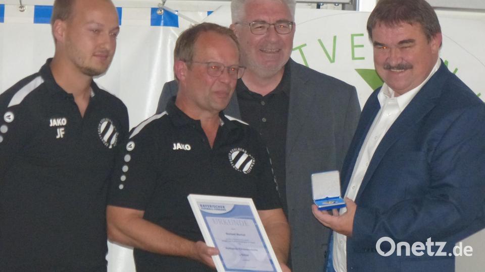 Impressionen vom Ehrenabend des SV Kohlberg-Röthenbach anlässlich des 75-jährigen Bestehens. Bild: hme