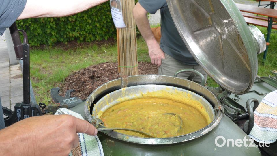Leckere Erbsensuppe gefällig? Bild: dob