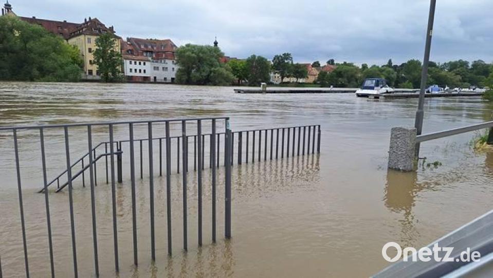 Schutzmaßnahmen in Regensburg. Bild: Anke Otterbach