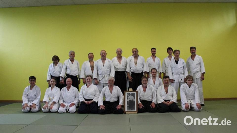 Jubiläumslehrgang Aikido ATSV Windischeschenbach 2024 Bild: Karl Hecht/exb