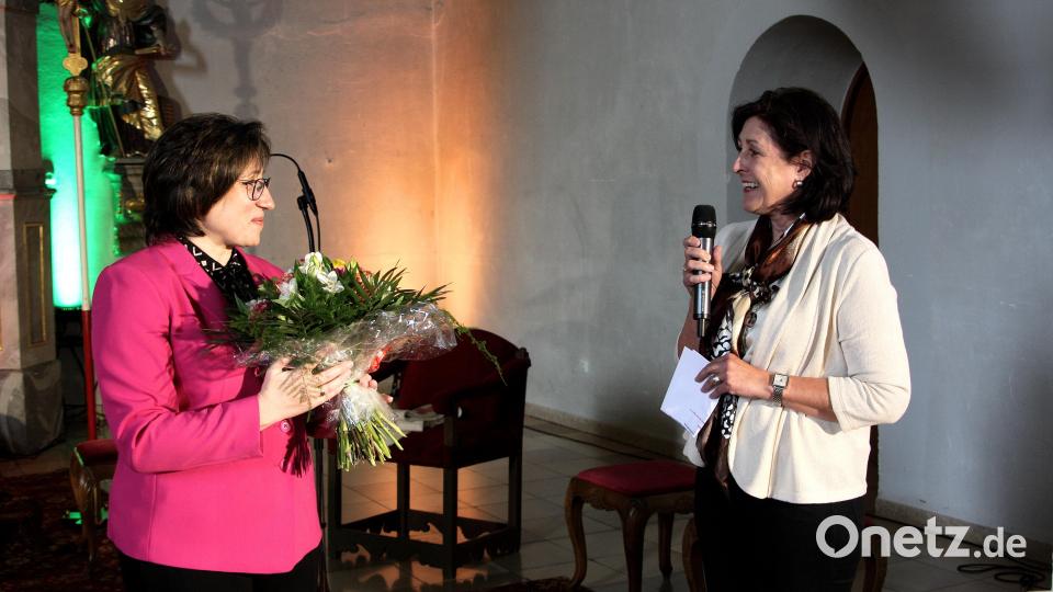 Organisiert wurde das Konzert vom Frauenbund Wiesau unter der Federführung von Antje Thoma (rechts). Bild: wro