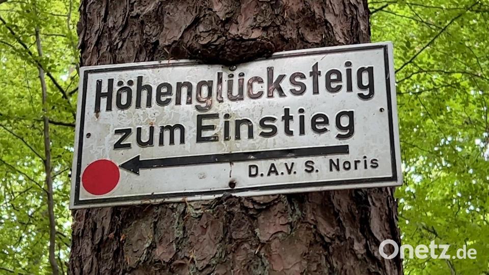 Auf dem Höhenglücksteig ist am Sonntag eine Kletterin verunglückt. Der Klettersteig bei Hirschbach ist bei Outdoor-Freunden sehr beliebt. Bild: Heike Unger