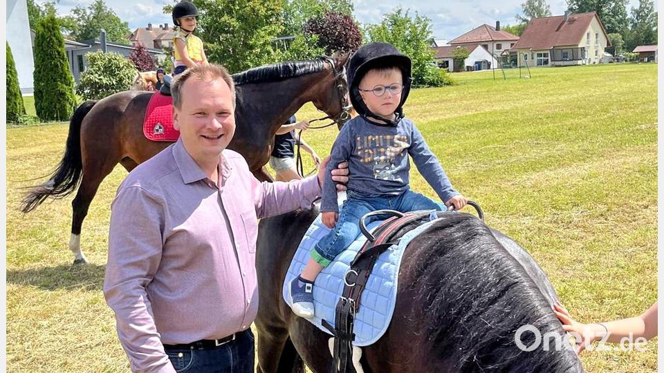 Pferde und Ponys waren Anziehungspunkt. Bild: whü