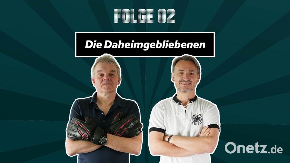 Josef Maier (l) und Stefan Puhane sprechen über die Stars, die bei der EM nur zuschauen. Bild: tow