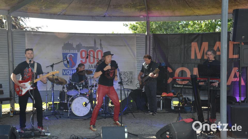 &quot;Mad Company&quot; rockte den Generationenpark im Rahmen des 900-jährigen Stadtjubiläums. Bild: dob