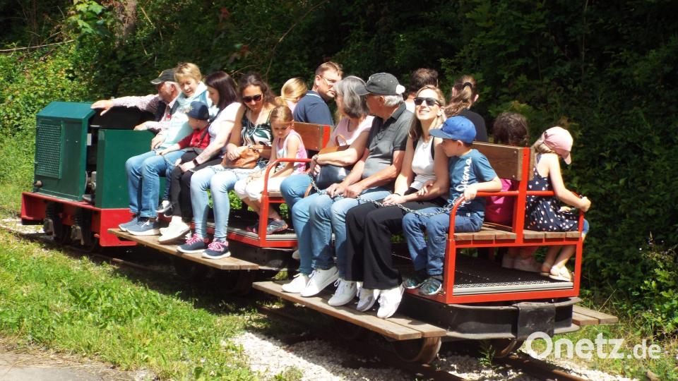 Ständig besetzt war die Feldbahn. Bild: Högl
