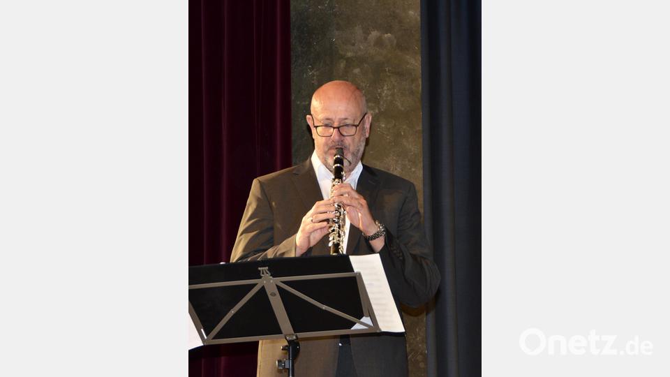 Georg Obermaier an der Klarinette Bild: zch