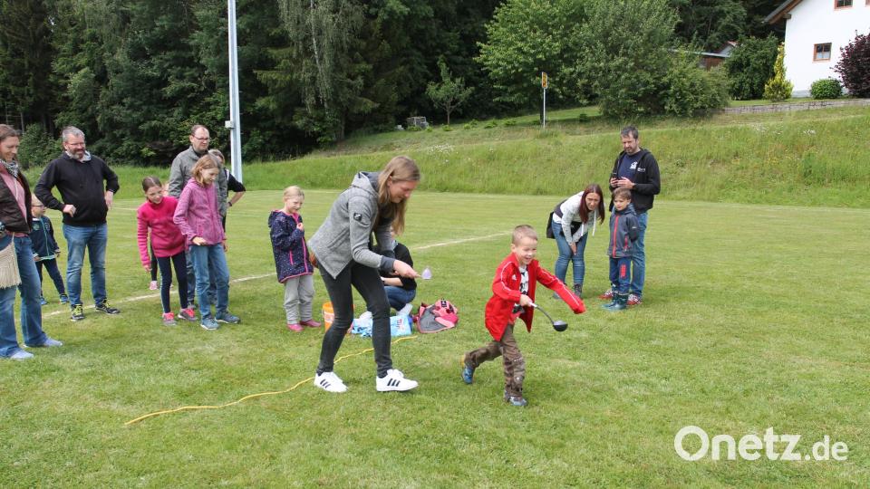 Mit Mama um die Wette laufen: Das macht Spaß. Bild: pi