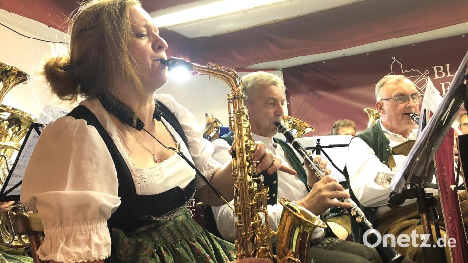 Die Musiker legten sich mächtig ins Zeug. Bild: wro