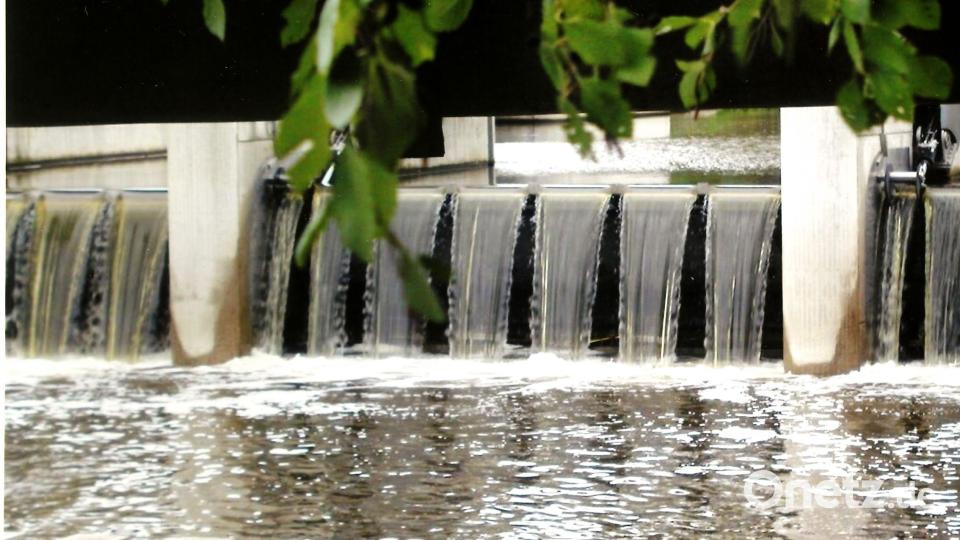 Das mittlere Wehr ist Teil des Hochwasserschutzes für Weiden Bild: WWA Weiden, Heidi Thiel/exb