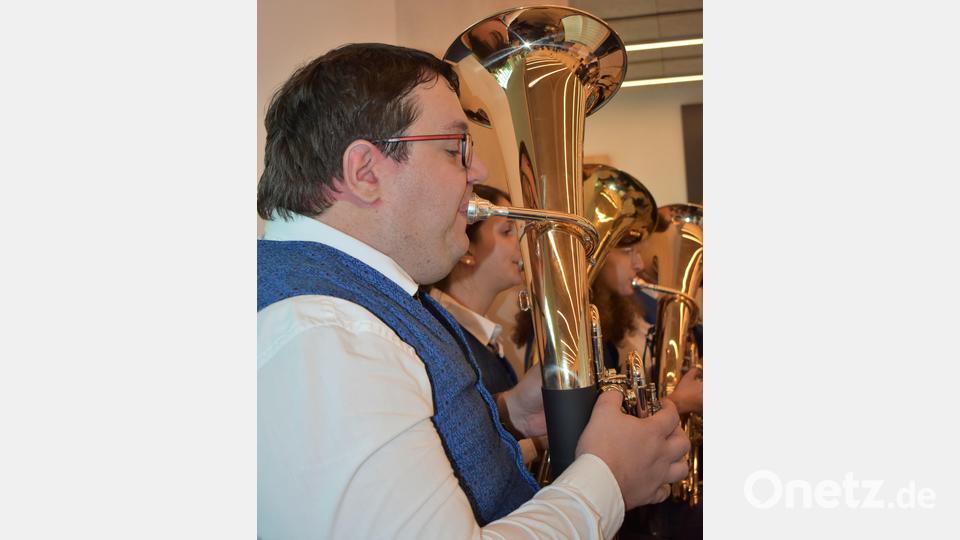 Eine zünftige und wunderschöne Musik erklingt zur Eröffnung des Nordgautages. Bild: rgr