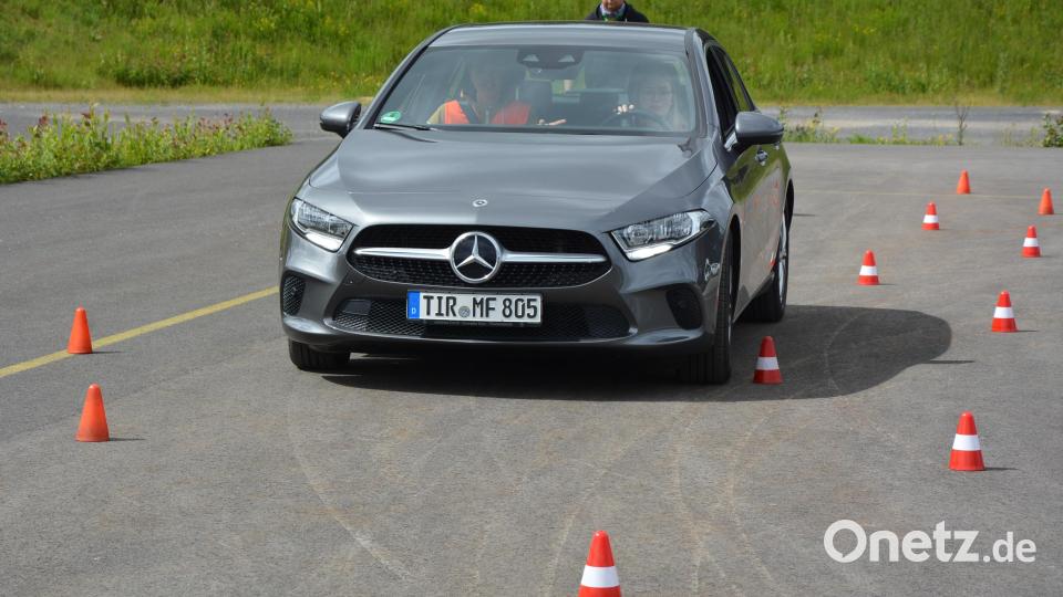 Fahren durch eine sich immer mehr verengende Engstelle. Bild: jr