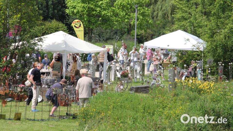 Eine tolle landschaftliche Kulisse, zu sehen bei den Tirschenreuther Gartentagen. Bild: kro
