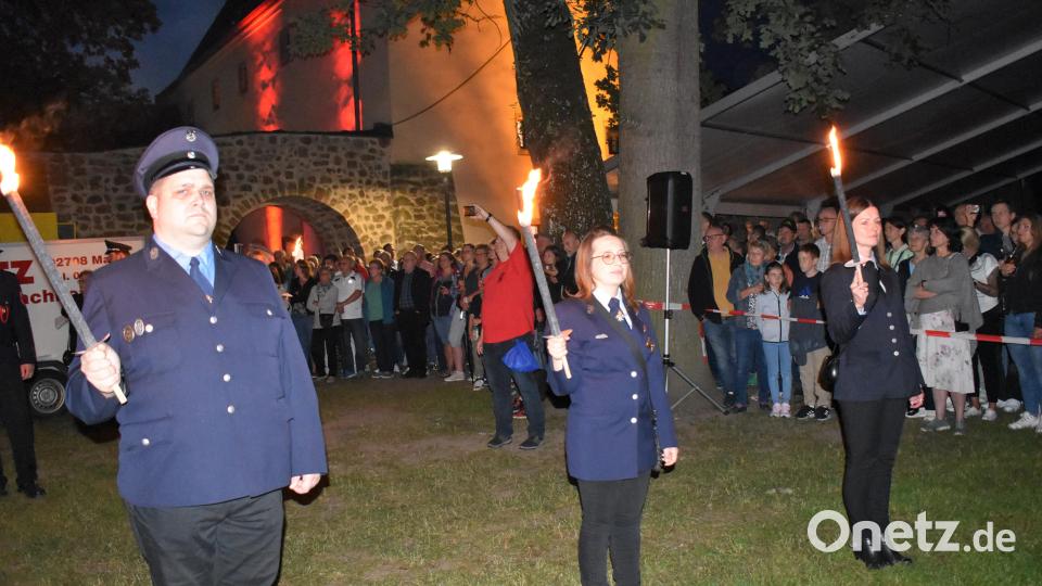 Auch die Fackelträger sind wichtig. Bild: rgr