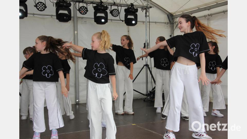 Powerdance: Die &quot;Dancing Girls&quot; der TG Tirschenreuth. Bild: kro