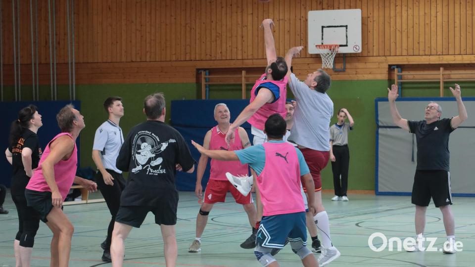 50 Jahre Basketballabteilung des TV Sulzbach. Bild: Wolfgang Steinbacher